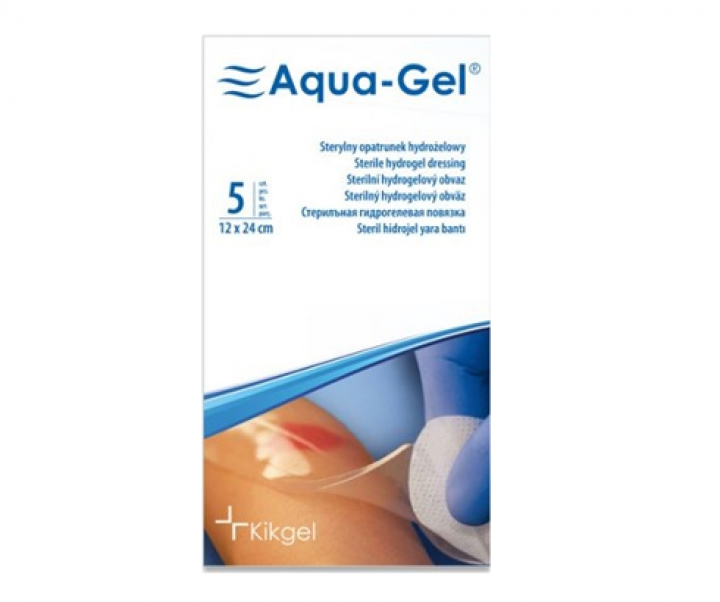 Opatrunek  hydrożelowy  Aqua-Gel 12x24 cm