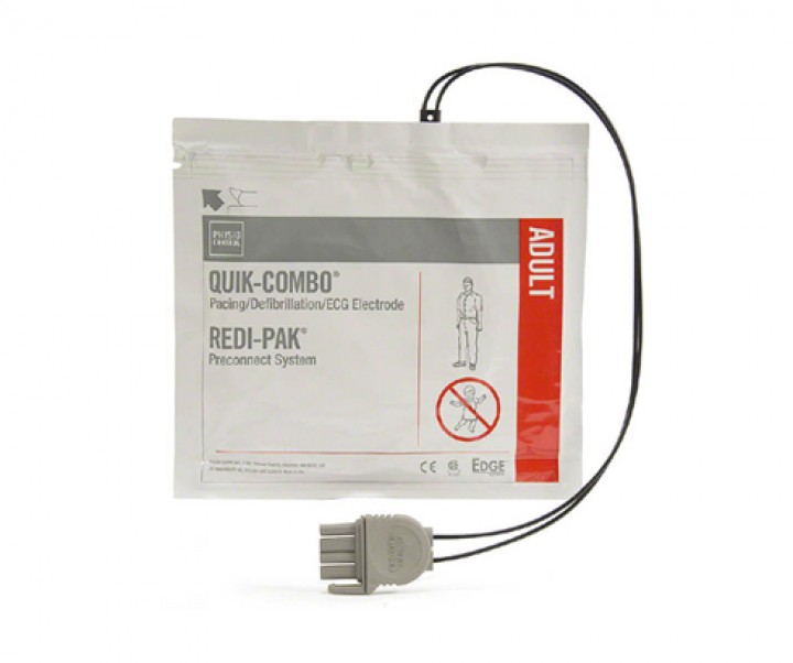 Elektrody dla dorosłych QUICK-COMBO do defibrylatora AED LIFEPAK 1000