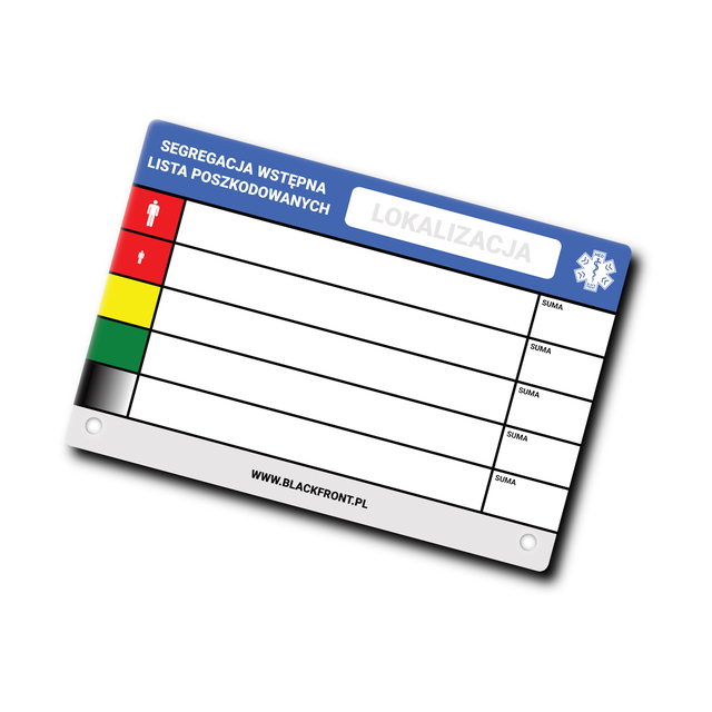 Tabliczka-lista-poszkodowanych-TRIAGE-