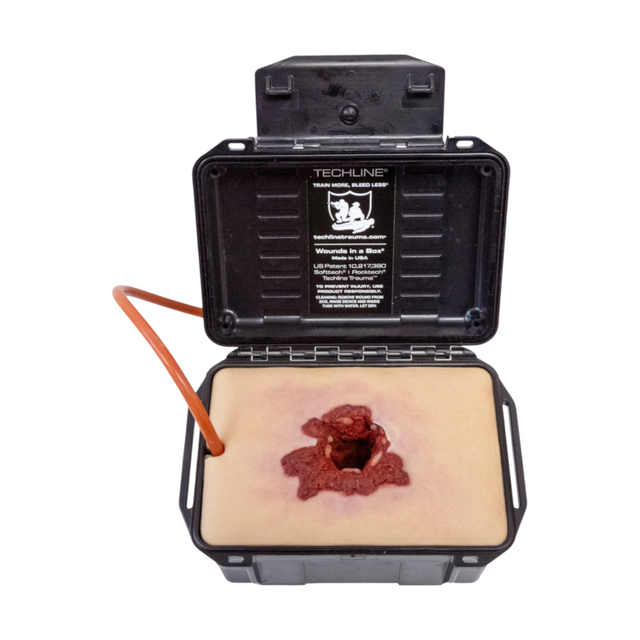 Trenazer-tamowania-krwotoku-–-rana-postrzalowa-Gunshot-in-a-Box-1