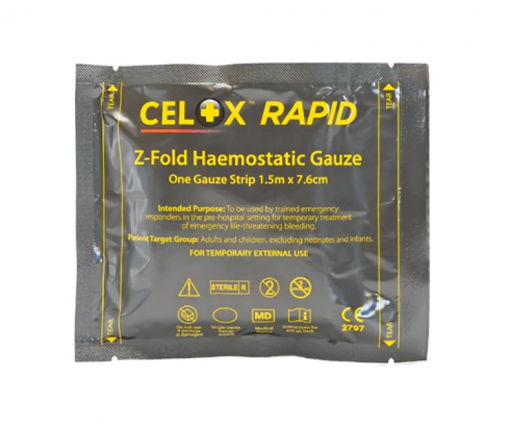 Opatrunek hemostatyczny Celox Rapid