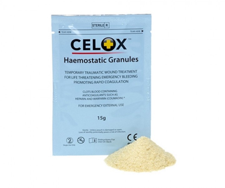 Opatrunek hemostatyczny Celox Granules